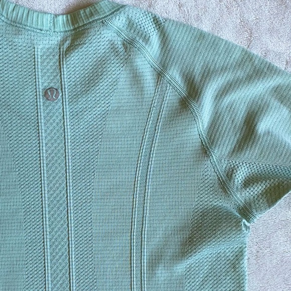 Lululemon Swiftly Tech Long Sleeve Crew Neck 4 Mint Green - Picture 11 of 16